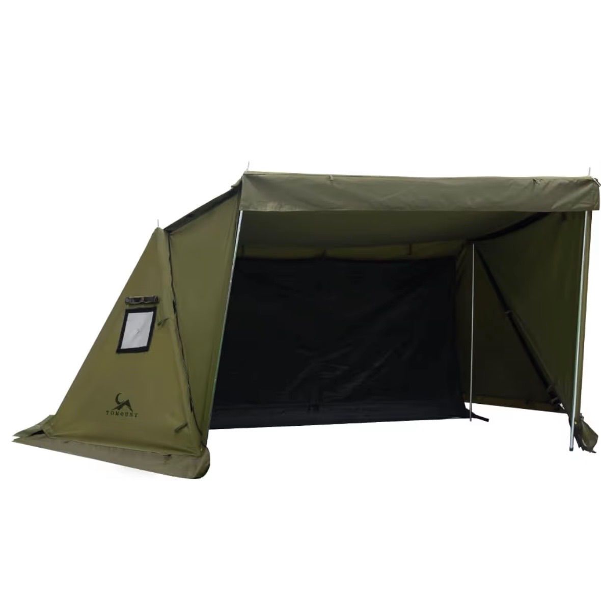 TOMOUNT パップテント TC軍幕 ソロテント ミリタリーテント ポリ