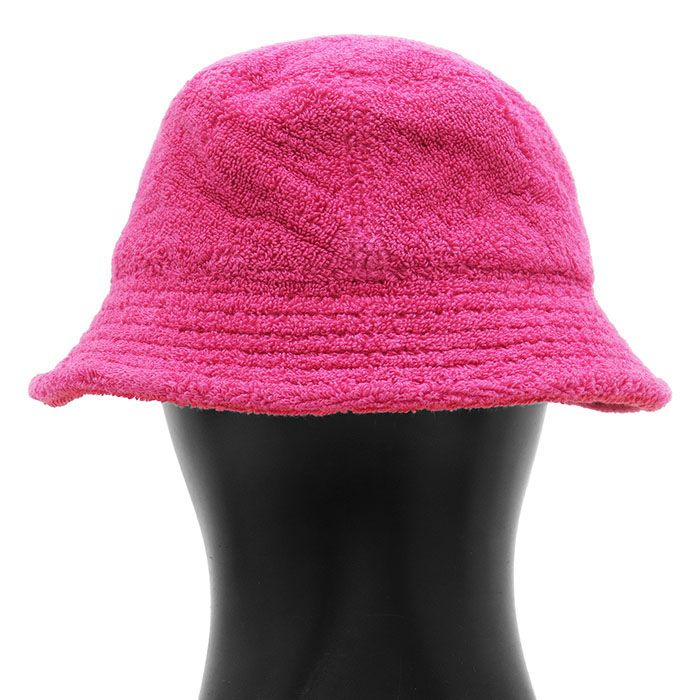 CHANEL シャネル バケットハット パイル コットン100% COCOマーク ロゴ