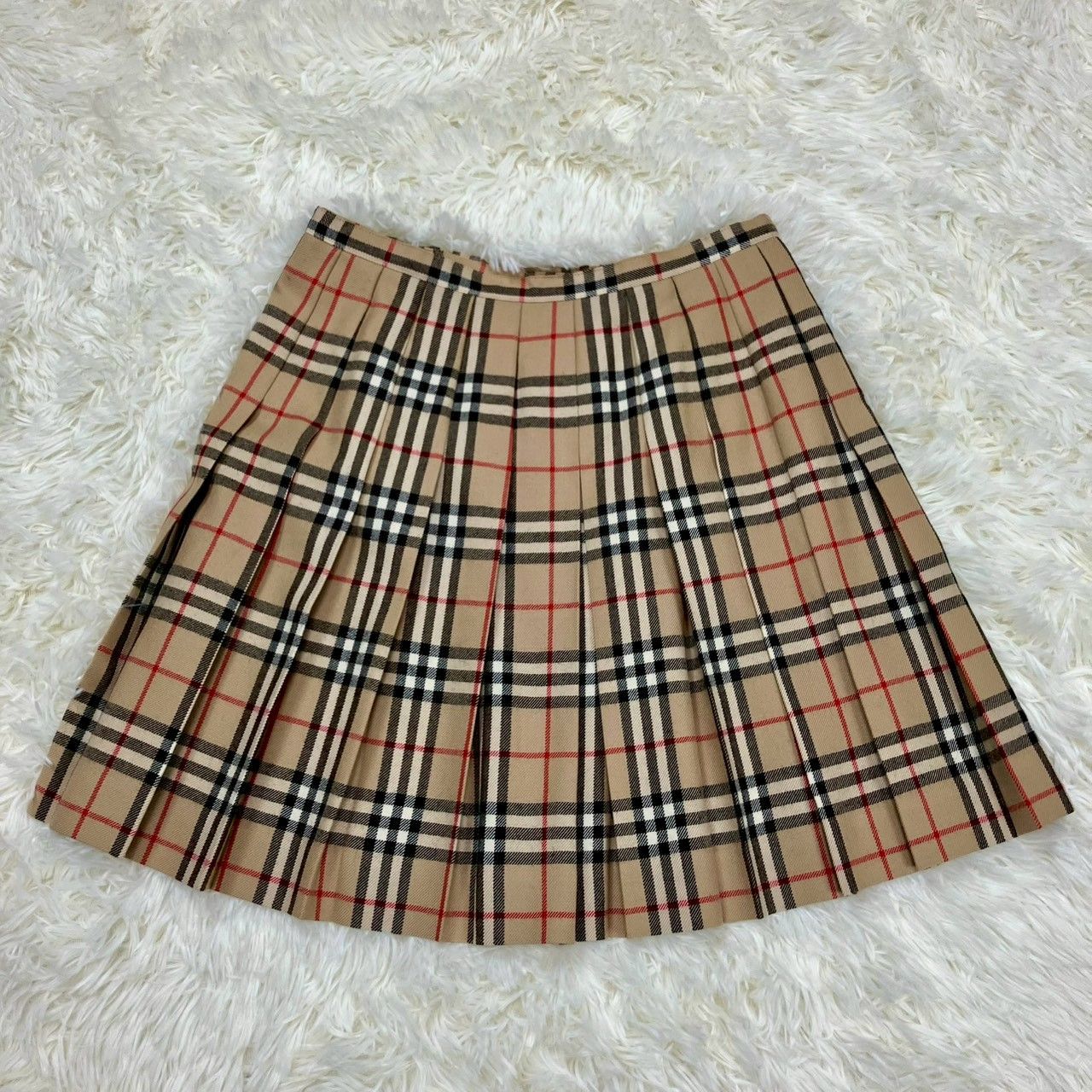 バーバリーブルーレーベル ミニスカート 巻きスカート ノバチェック