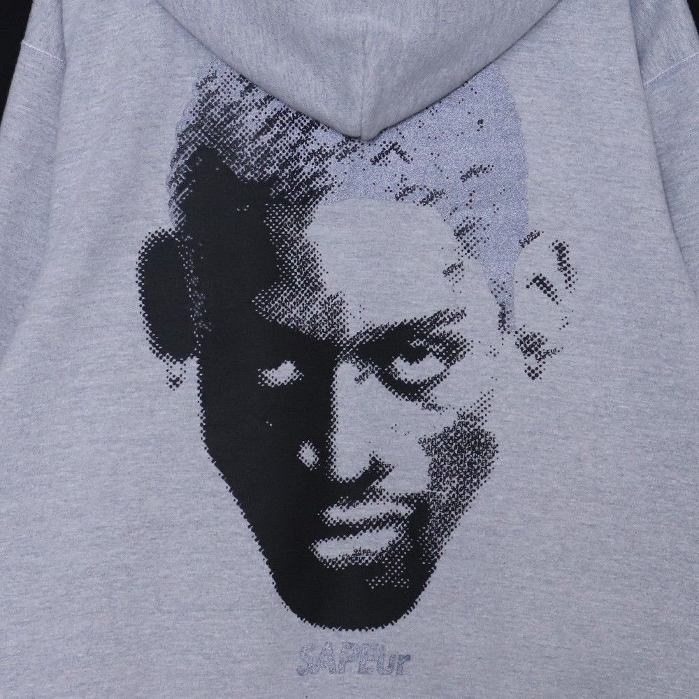 SAPEUR ロッドマン ジップアップ スウェット パーカー Lサイズ グレー