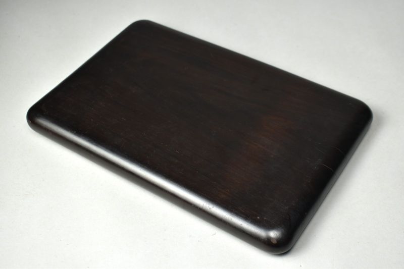 蔵A5947b】唐木 煎茶盆 長方盆 幅36㎝ - メルカリ