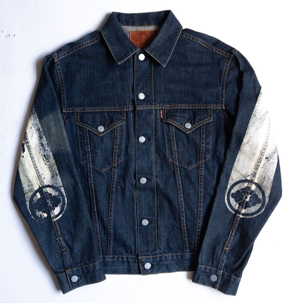 雰囲気抜群/ビッグサイズ】EVISU 【1557/3rd デニムジャケット】42