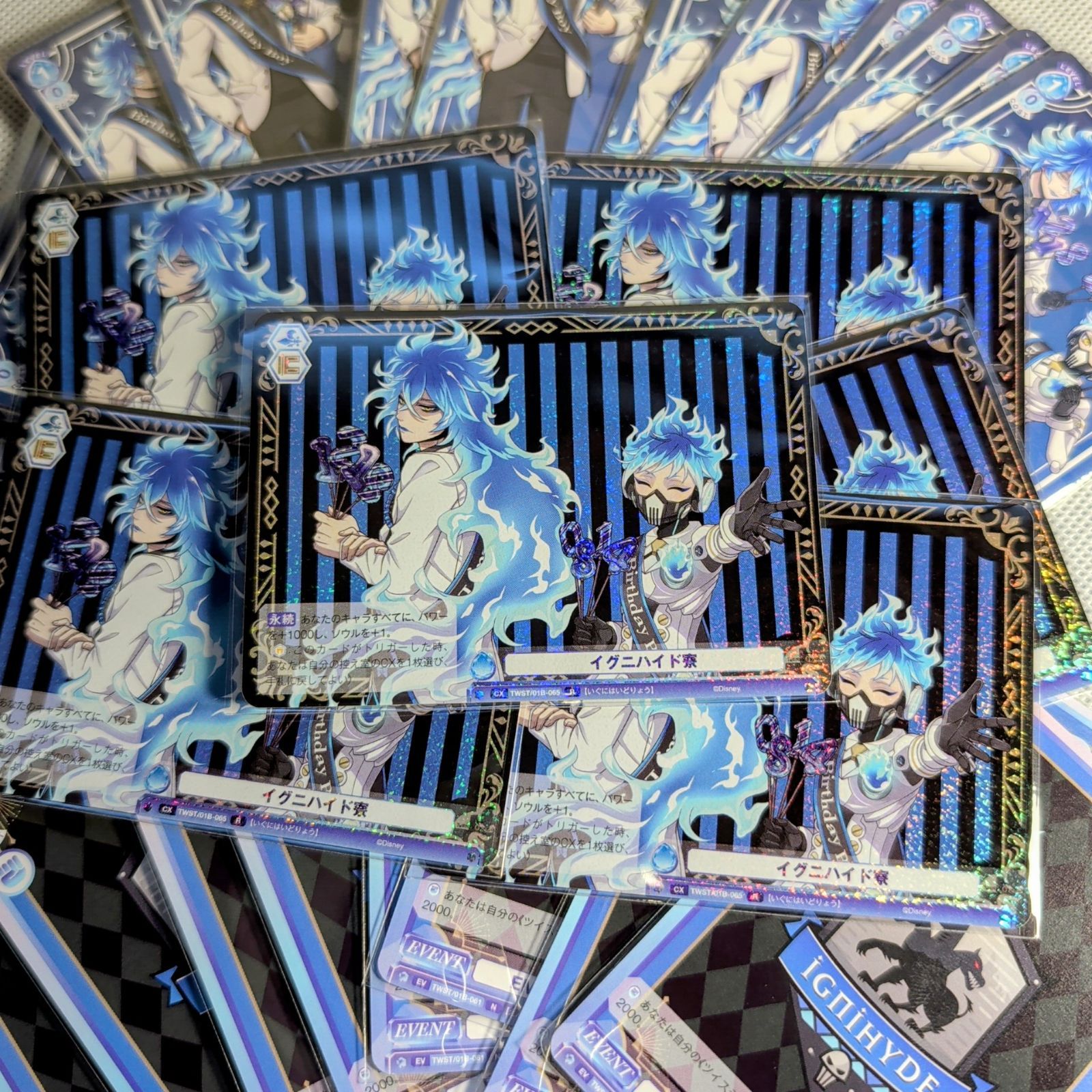 WSB】ツイステ イグニハイド寮 38枚セット イデア オルト デッキパーツ