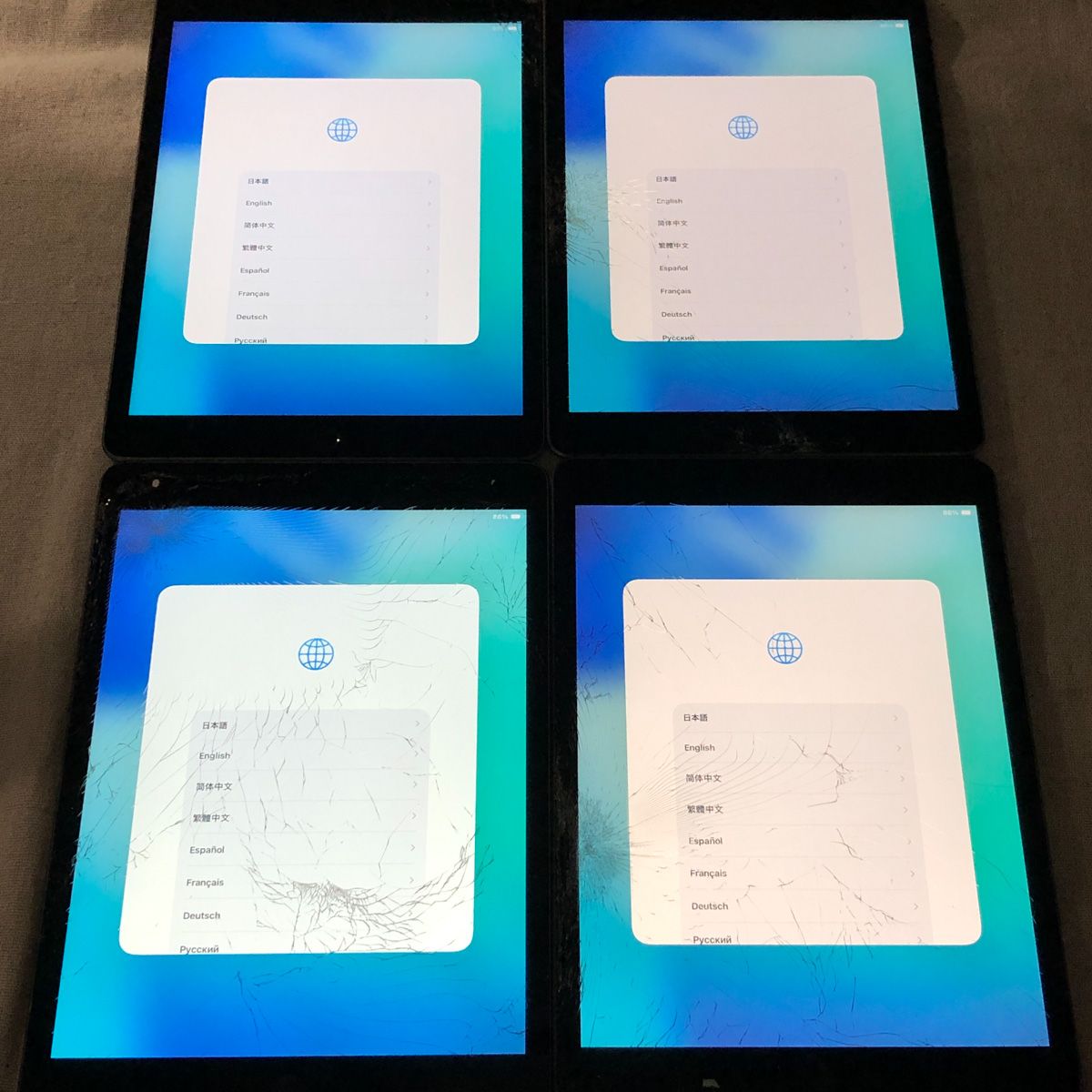 ◇ジャンク品・本体のみ◇【4点セット】Apple iPad 第9世代 Wi-Fi 64GB