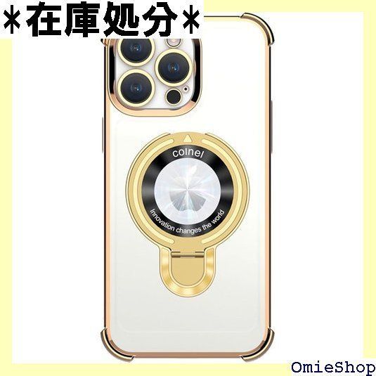 La MomoiPhone16 ケース クリア リング付 ワイヤレス充電対応