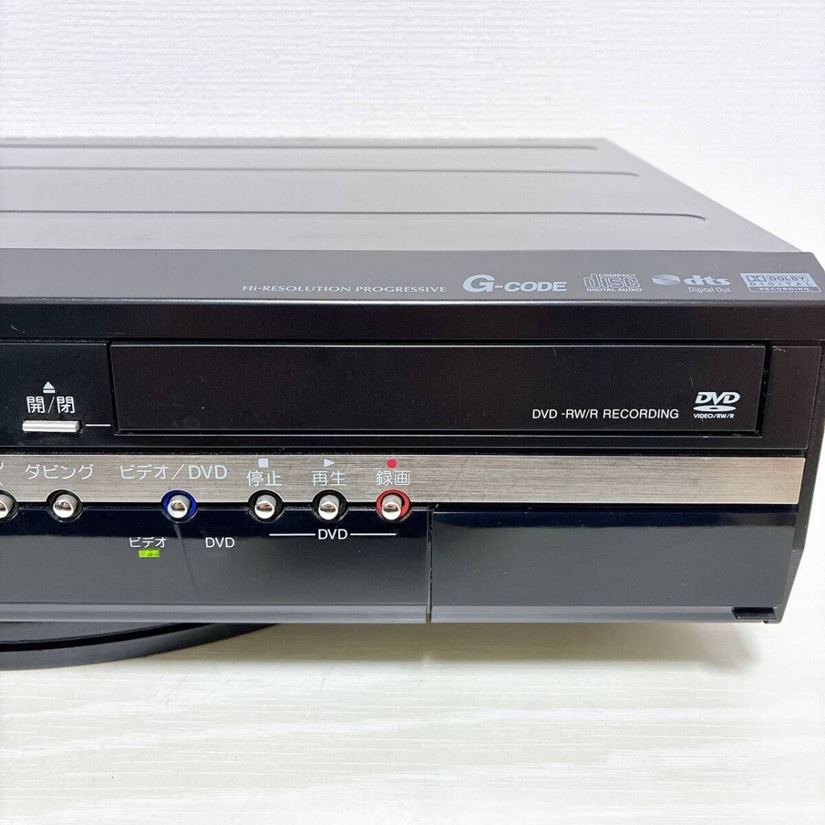 T10373000 【整備品】 TOSHIBA 東芝 VHS/DVD 一体型 ビデオレコーダー