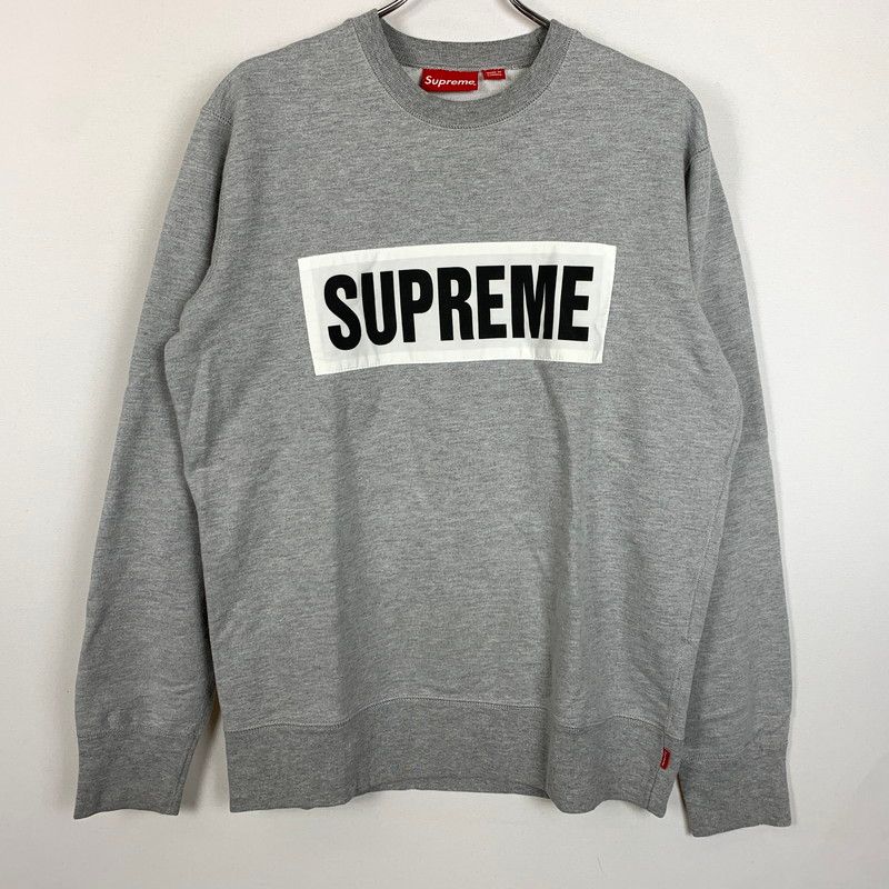 中古品】Supreme シュプリーム 14SS MARATHON CREW NECK SWEAT