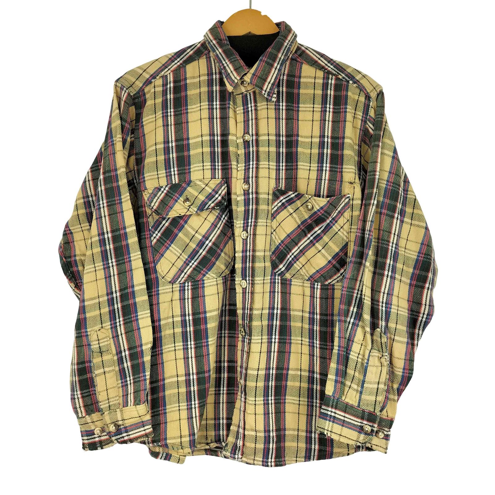 ファイブブラザー FIVE BROTHER 90S L/S チェックヘビーネルシャツ