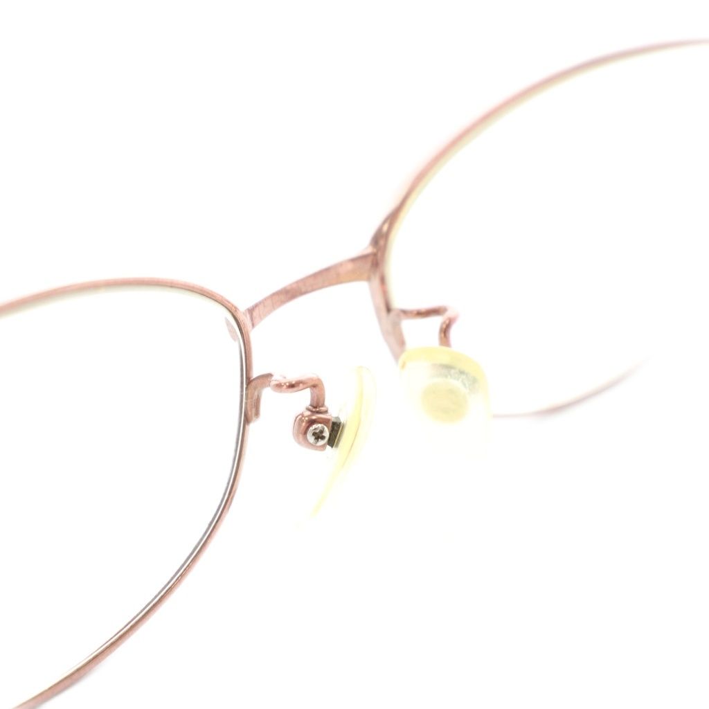 グッチ GUCCI 眼鏡 メガネ 度入り チタンフレーム オーバル ロゴ 52