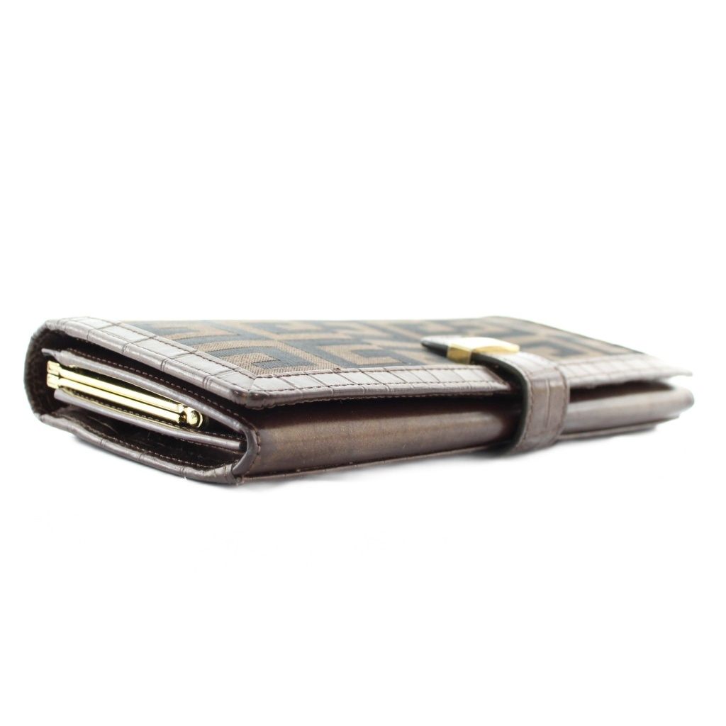 ジバンシィ GIVENCHY 長財布 がま口 二つ折り キャンバス レザー 4G