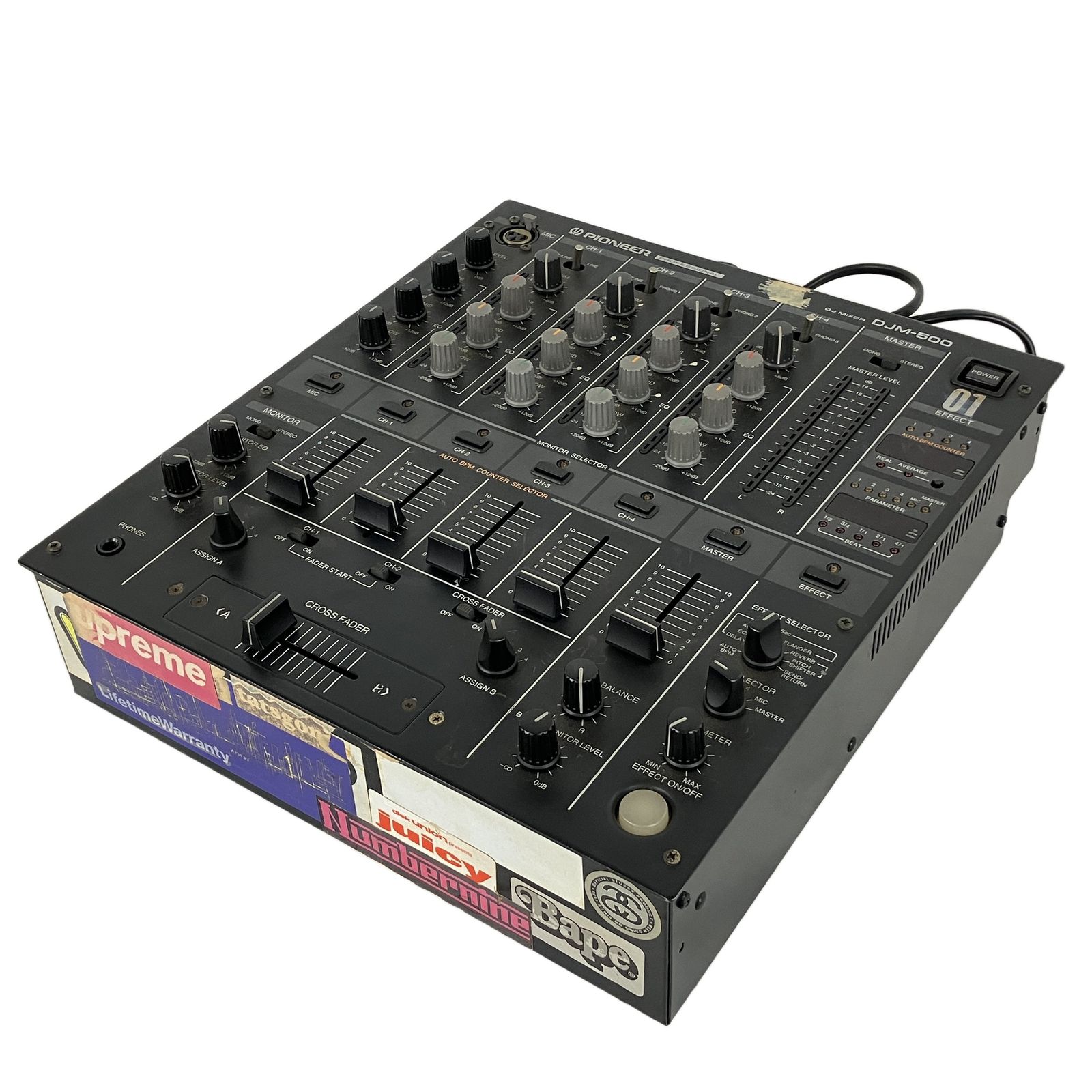 Pioneer DJM-500 パイオニア DJミキサー エフェクト フェーダー DJ機器