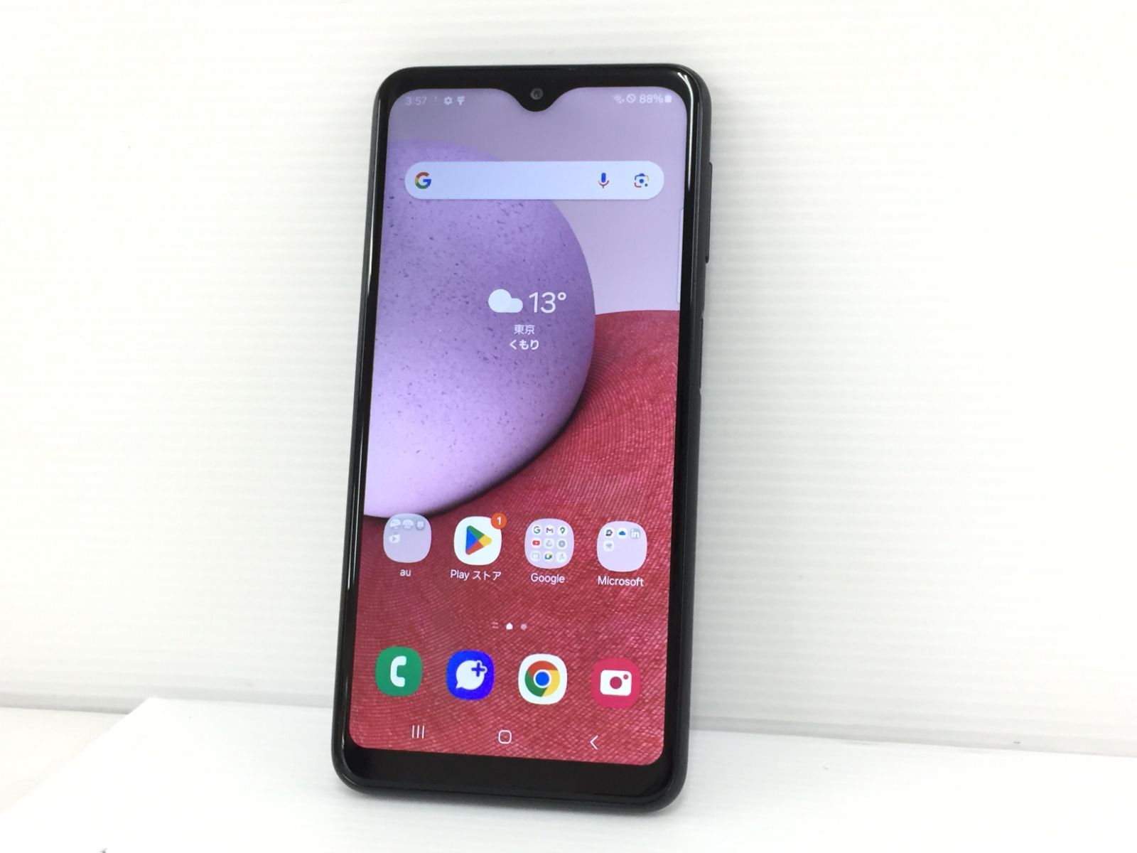 美品】SAMSUNG Galaxy A23 5G SCG18 64GB スマートフォン ブラック au