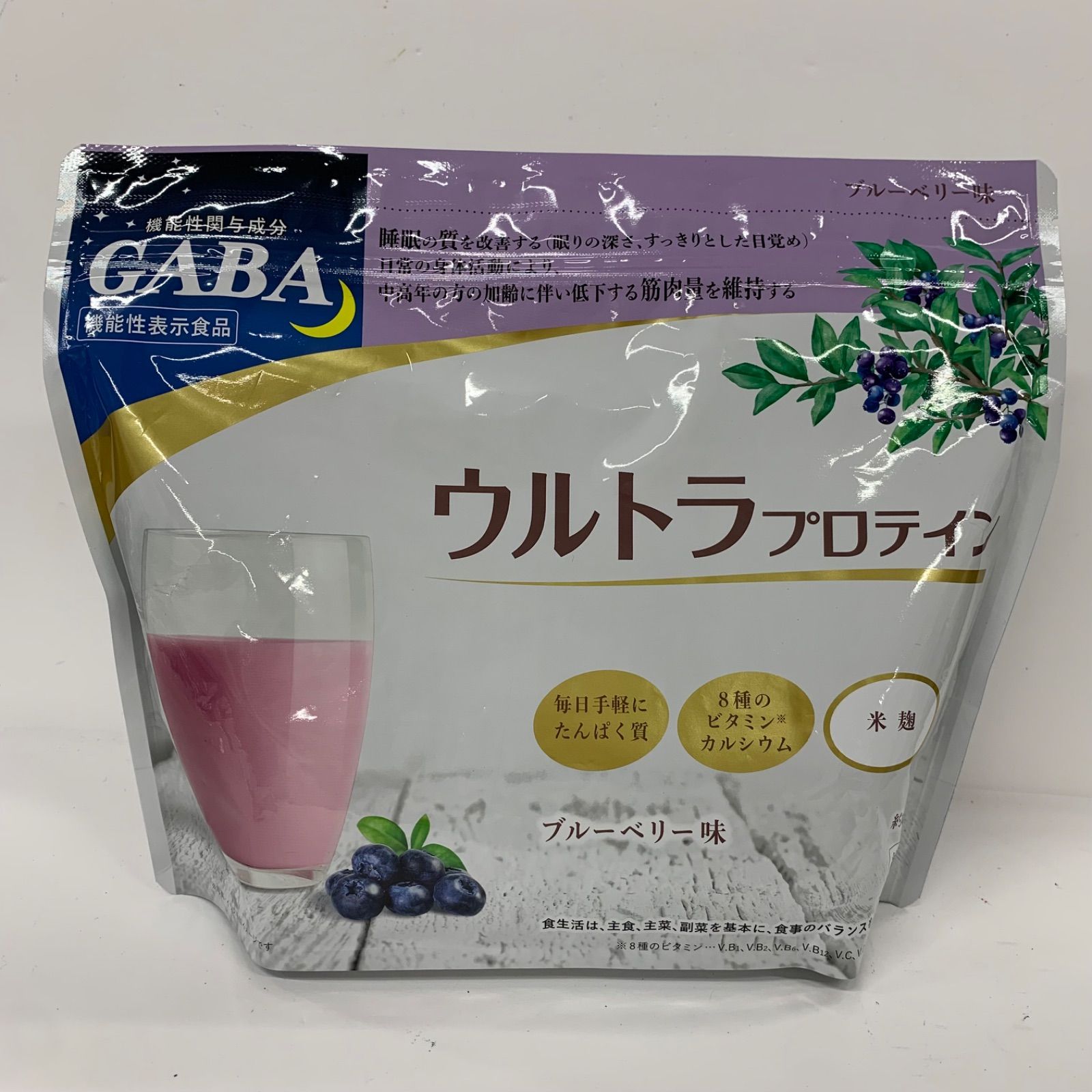 A8968 カーブス ウルトラプロテイン ブルーベリー味 約27食分 394.2g