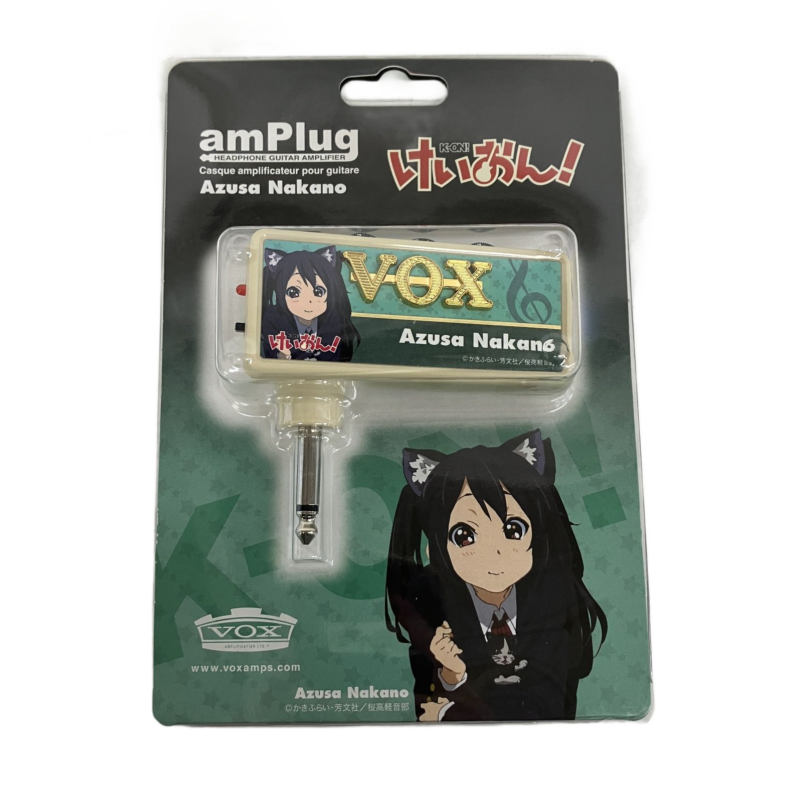 VOX amPlug アンプラグ けいおん ！ 中野 梓 あずにゃん vox 【公式通販】