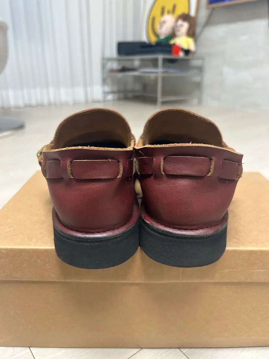 オーロラシューズ ミドルイングリッシュ バーガンディ AURORA SHOES