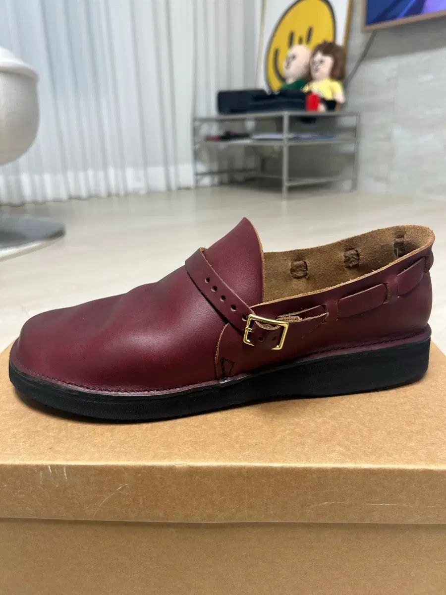 オーロラシューズ ミドルイングリッシュ バーガンディ AURORA SHOES