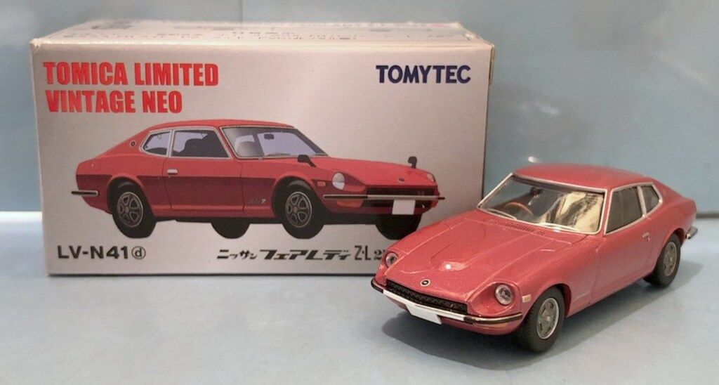 トミーテック TOMICA LIMITED VINTAGE NEO ニッサン フェアレディZ・L 2by2(77年式)(ワインレッド) LV-N41d 大人のサイフをズバズバ刺激！「トミカリミテッドヴィンテージ