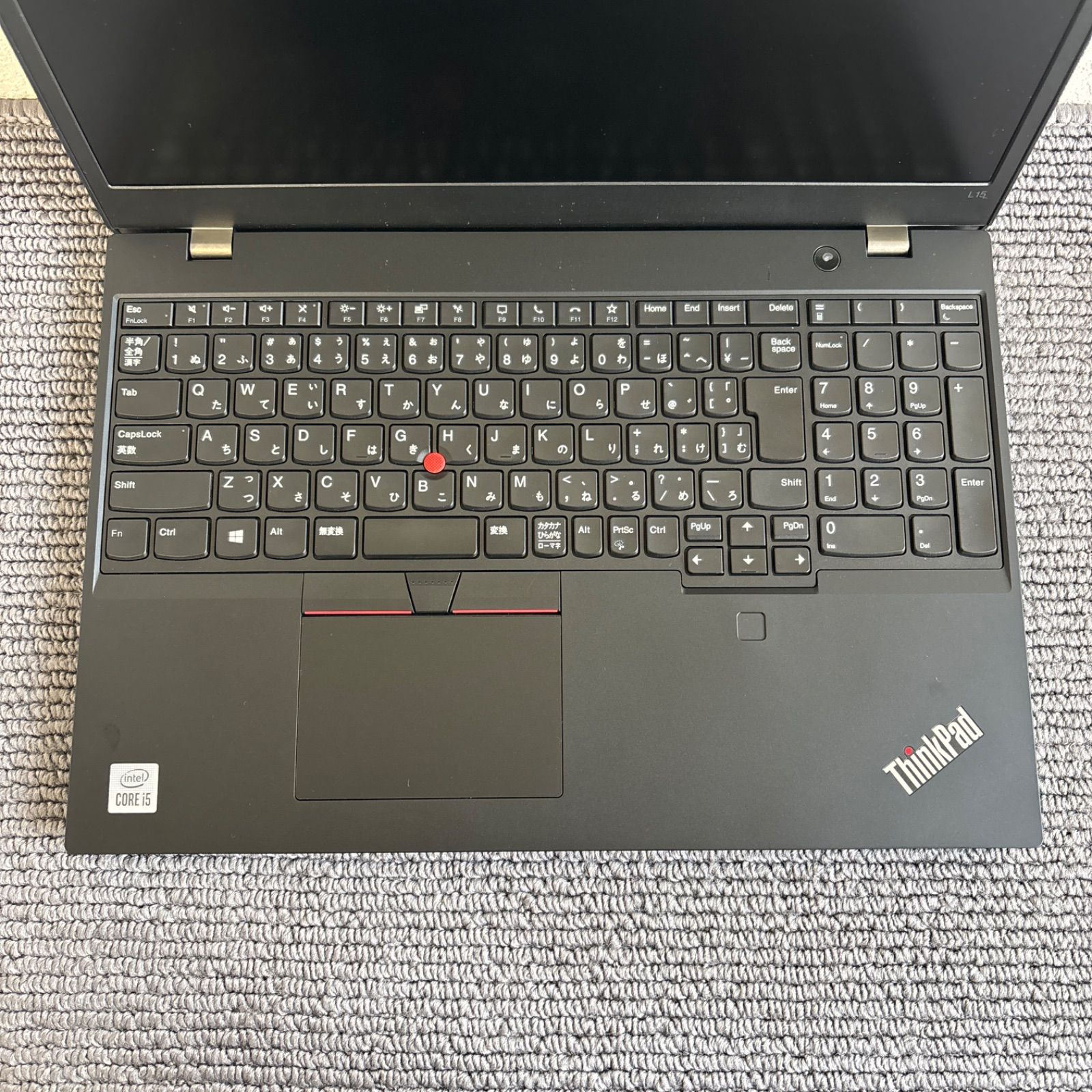 lenovo thinkpad L15 i5-10210U メモリ8GB SSD 256GB Win11 指紋認証