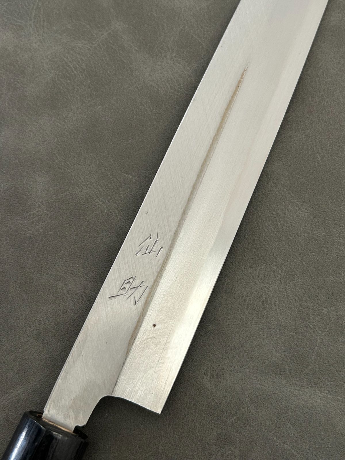 訳あり】 仙助 包丁 刺身包丁 柳刃包丁 安来鋼青紙2号 270mm 紫檀