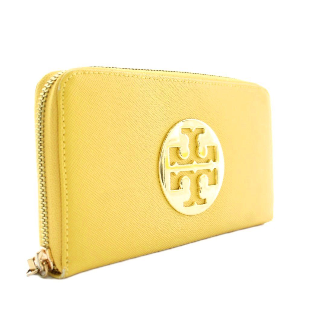 トリーバーチ TORY BURCH 長財布 ラウンドファスナー レザー ロゴ