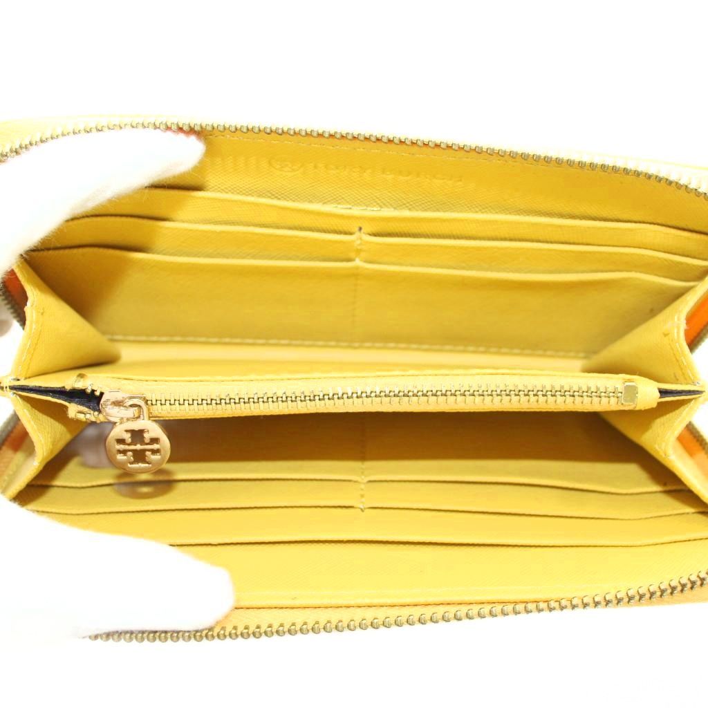 トリーバーチ TORY BURCH 長財布 ラウンドファスナー レザー ロゴ