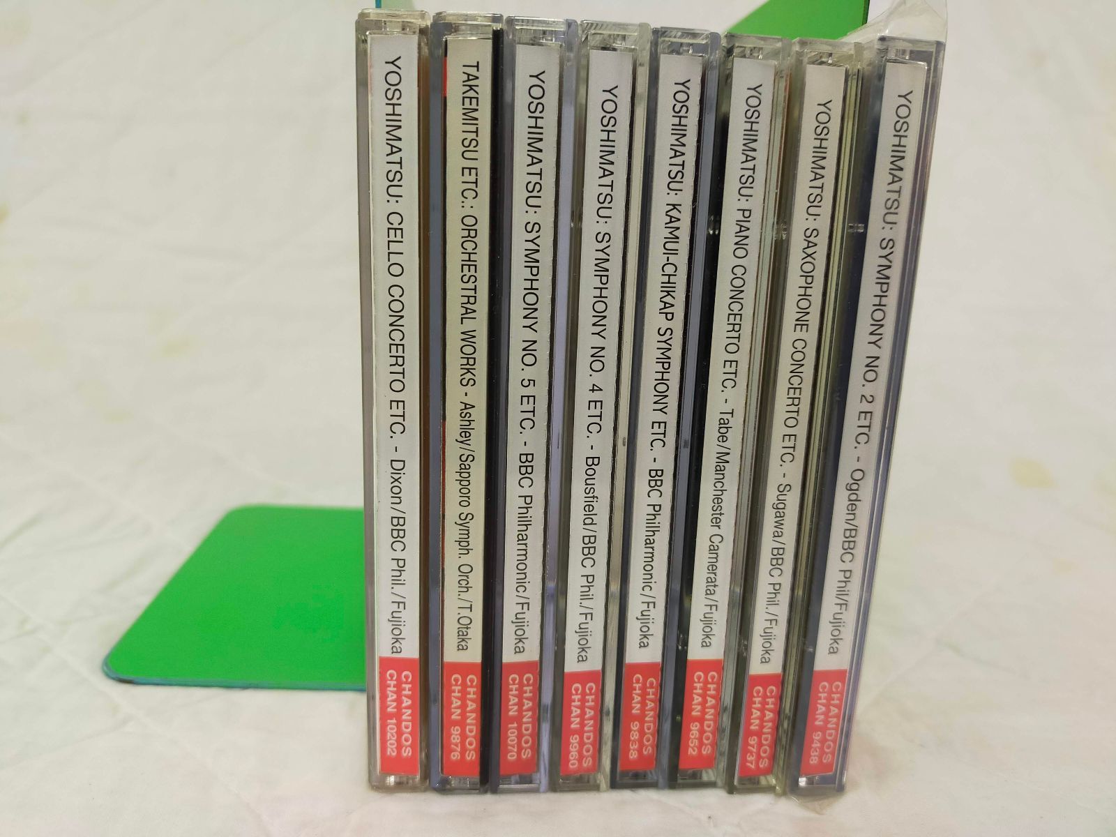 E18-20260205-01 ○ 吉松隆 CD 8枚セット Chandos 交響曲 協奏曲 藤岡