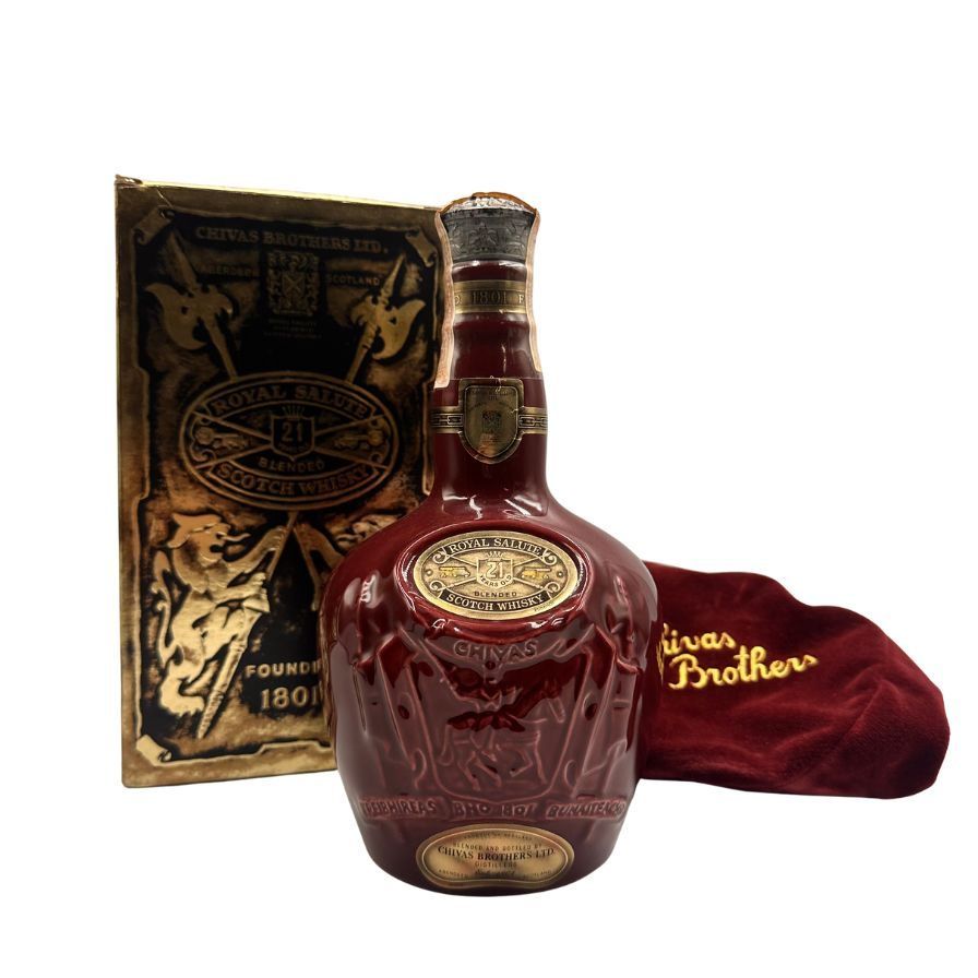 シーバス ブラザーズ ロイヤル サルート 21年 赤陶器 700ml【V0
