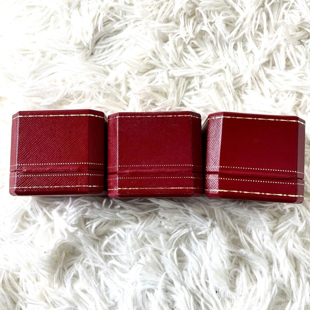 3個セットカルティエ Cartier アクセサリーケース 空箱 レディース 赤