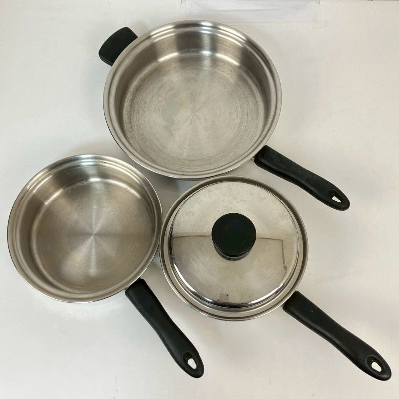 Amway アムウェイ 片手鍋 鍋 フライパン 大中小サイズ 蓋 Amway Queen