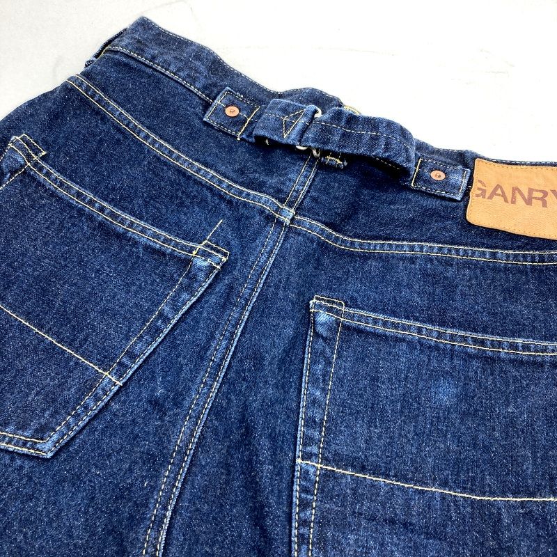 GANRYU ガンリュウ デニムサルエルパンツ EN-P001 AD2013 ジーンズ