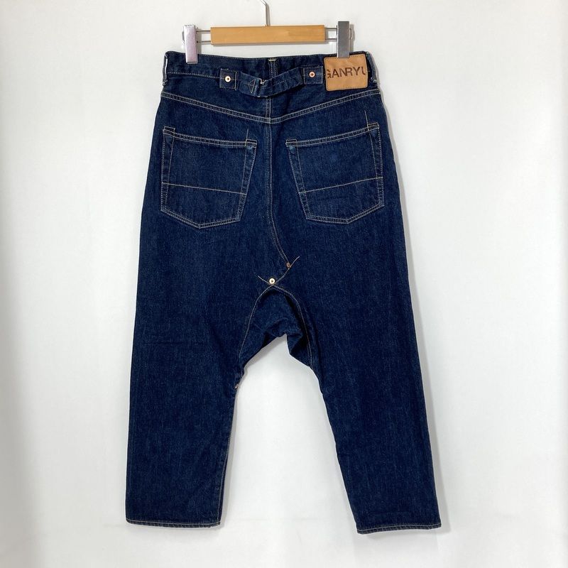GANRYU ガンリュウ デニムサルエルパンツ EN-P001 AD2013 ジーンズ