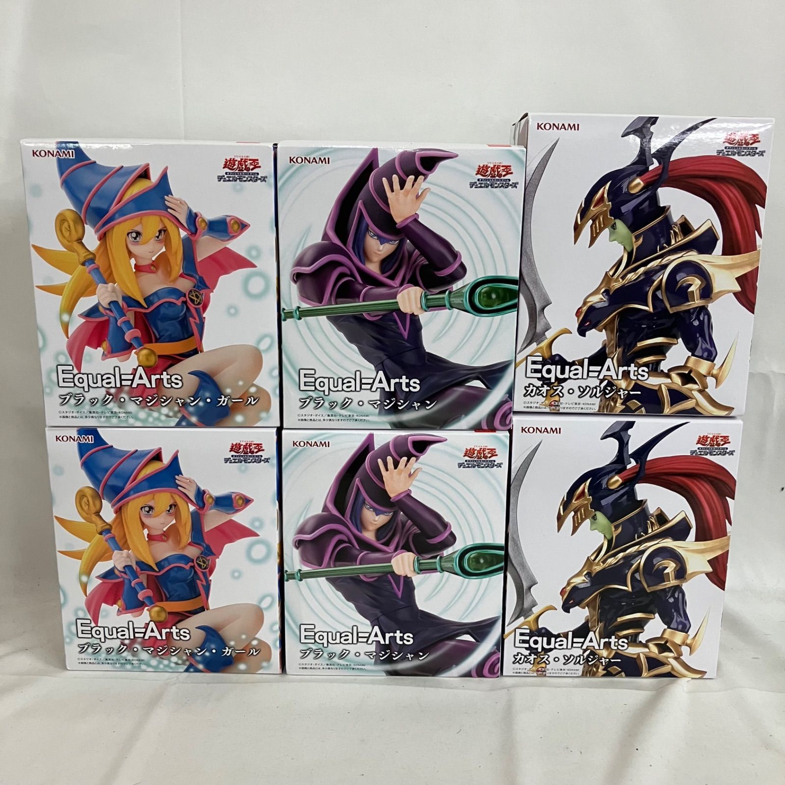 未開封 遊戯王 Equal=Arts フィギュア 6個セット SF2184 c101 - メルカリ