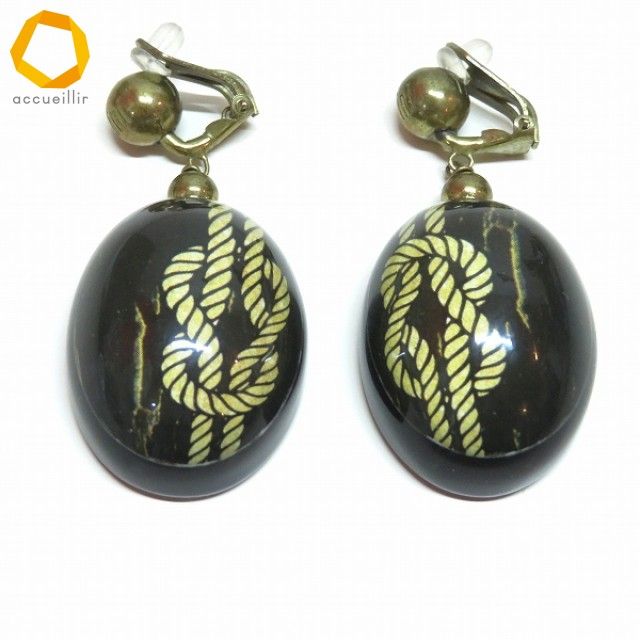 【希少新品】Donatellapellini /ドナテラ・ペリーニ　天然石ピアス ドナテラペリーニ ヴィンテージ イヤリング DONATELLA PELLINI
