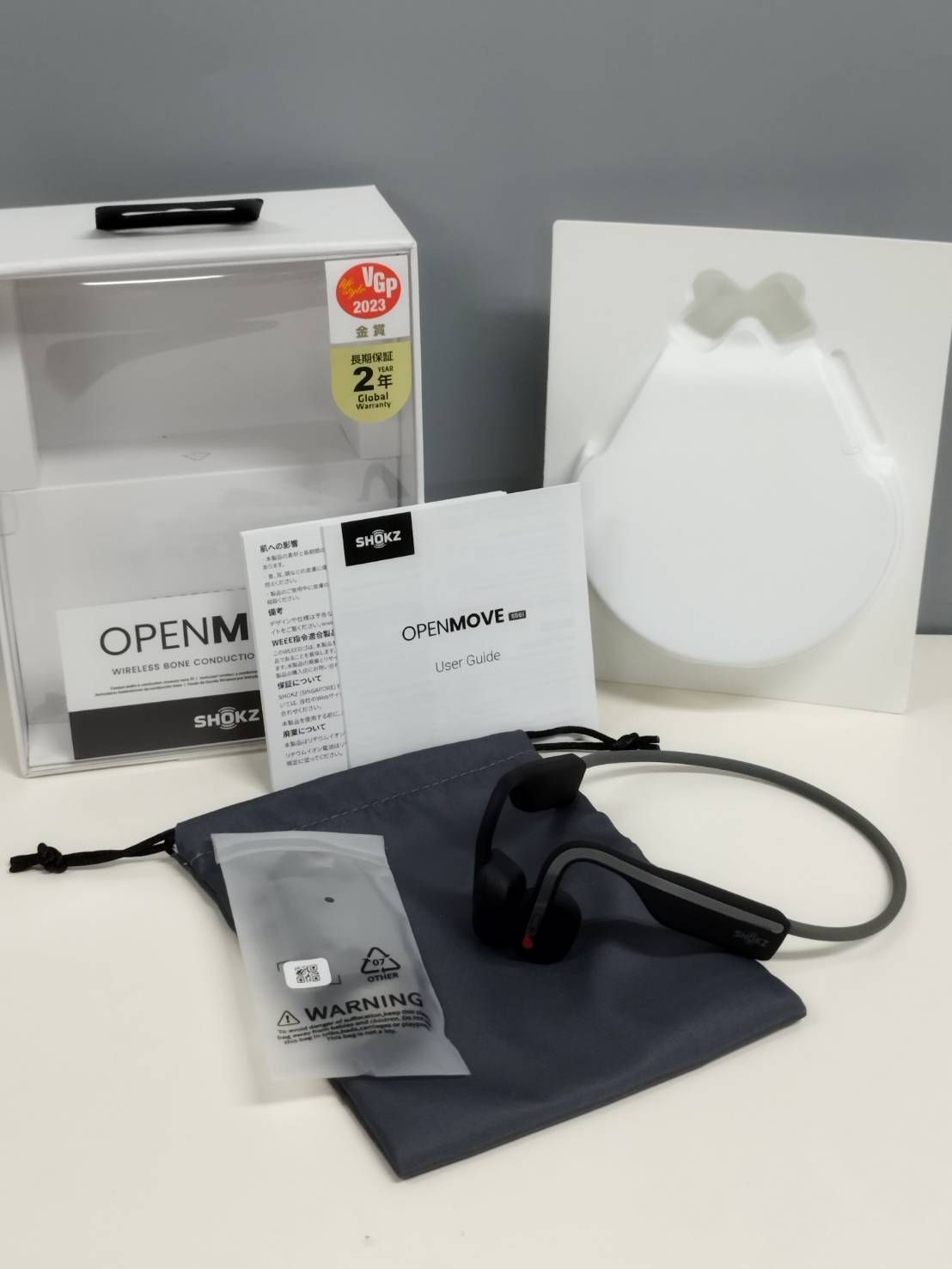 訳アリ】SHOKZ OpenMove S661/ワイヤレス骨伝導イヤホン/グレー - メルカリ