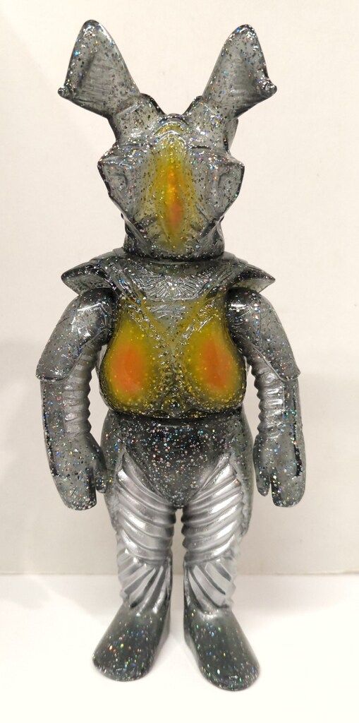 マルサン 世紀の大怪獣 ウルトラマン ゼットン350 暗黒Sparkle Glitter