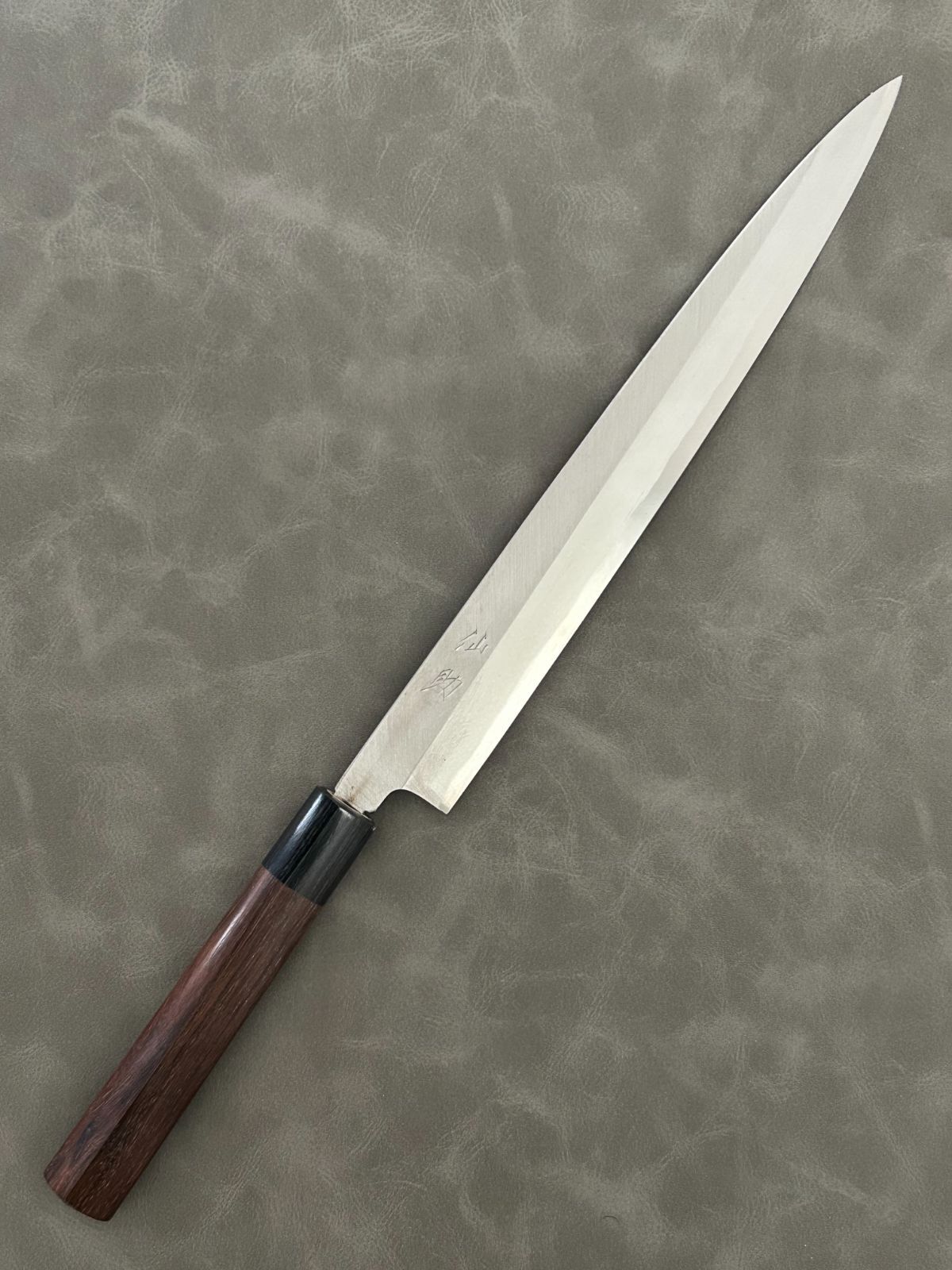 訳あり】仙助 包丁 刺身包丁 柳刃包丁 安来鋼青紙2号 270mm 紫檀