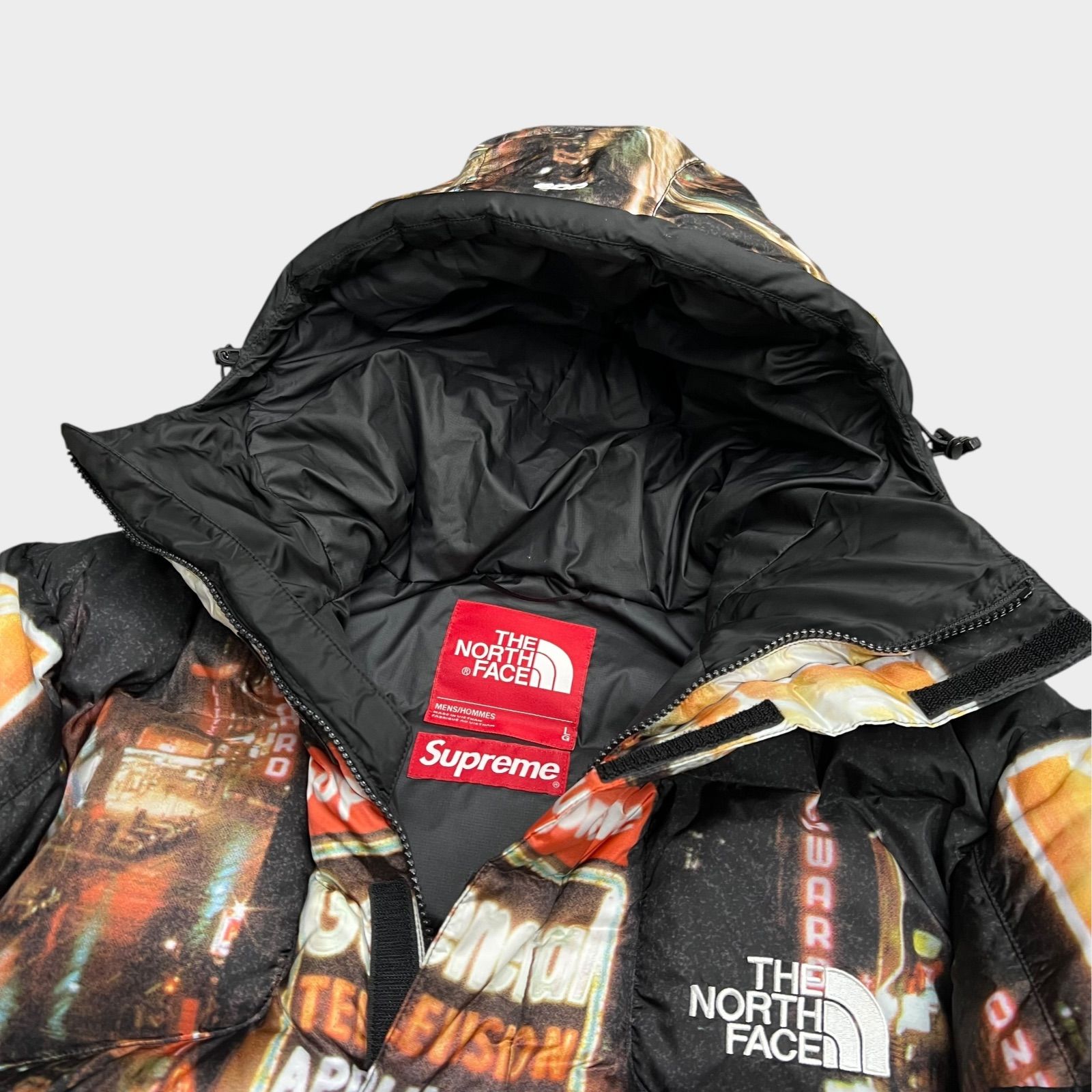 美品】Supreme The North Face 800-Fill Half Zip Hooded Pullover L