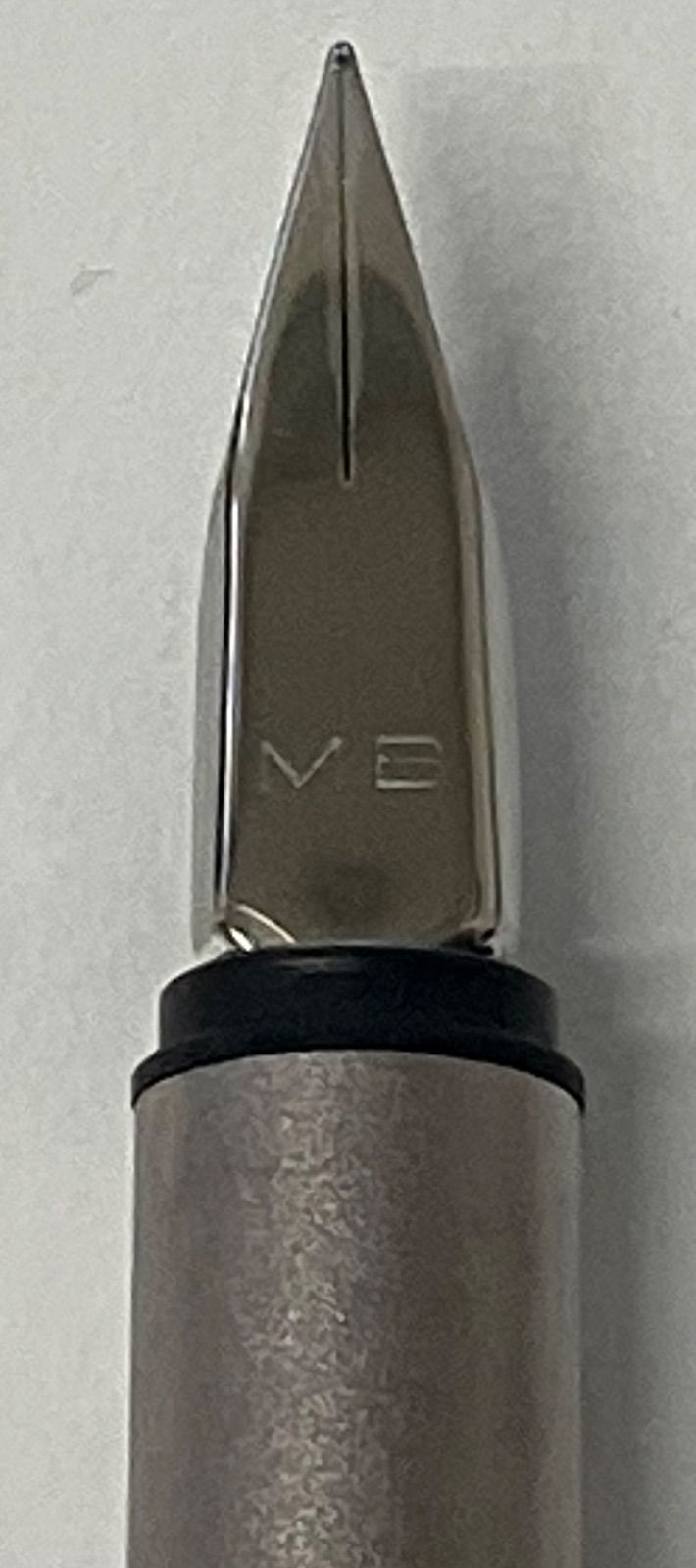 T003 MONTBLANC モンブラン 万年筆ノブレスシルバーステンレス