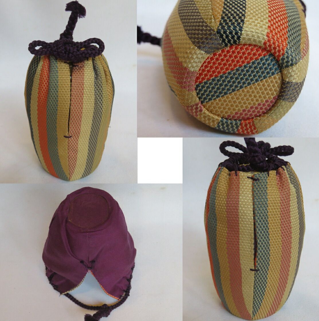 茶道具　高取焼　十三代高取八仙作　肩衝茶入　仕覆付　共箱　V　9139 茶道具 高取焼 十三代高取八仙作 肩衝茶入 仕覆付 共箱 V 9139 茶道具