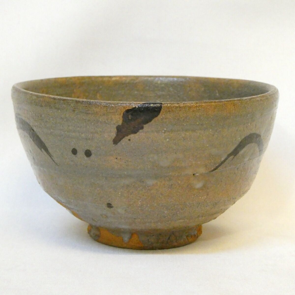 二月の特売品】三玄窯 中里重利作 絵唐津茶碗 高級茶道具 唐津焼【中古