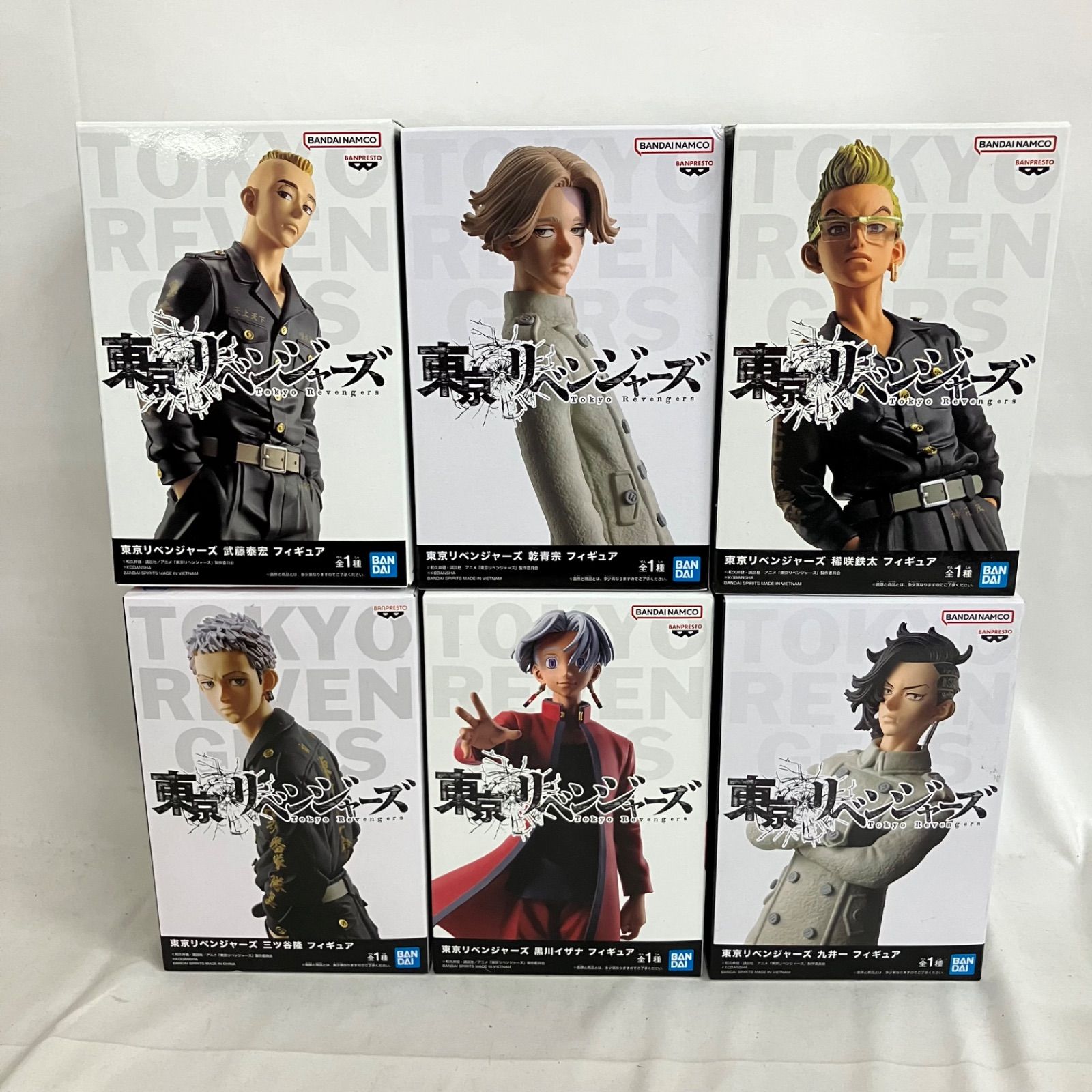 未開封 東京リベンジャーズ フィギュア 6個セット SF2186 c101 - メルカリ