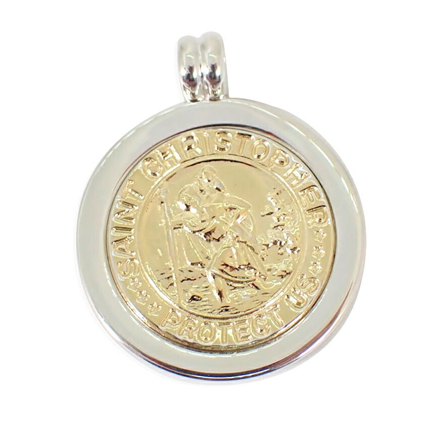 ティファニー 925/750 セントクリストファー コインPT/j148-83 - メルカリ