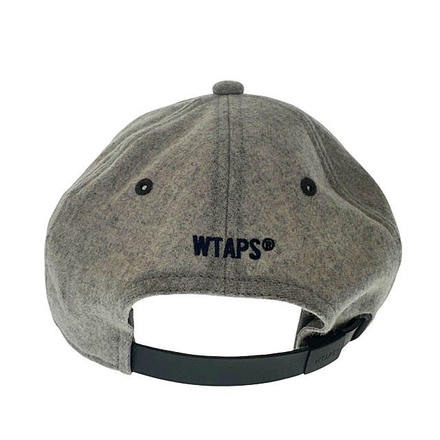 ダブルタップス WTAPS 25AW T-6M 05 CAP WONY FLANNEL ロゴ刺繍 フラノ