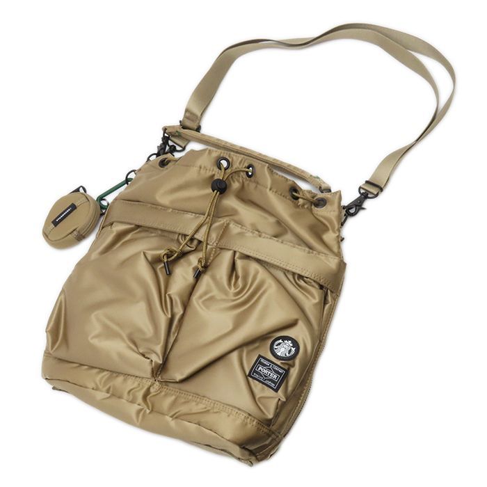 ポーター スターバックス】コーヒービーンシェイプ 2way ツールバッグ