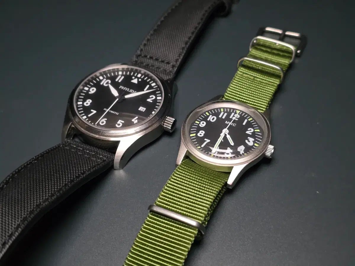MWC ベトナム Phylida パイロット 時計 2個 まとめ