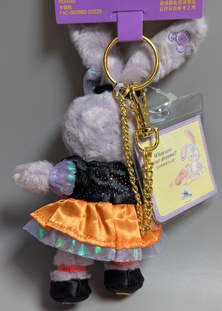 上海ディズニーリゾート Plush KeyChain HAPPY HALLOWEEN 2022