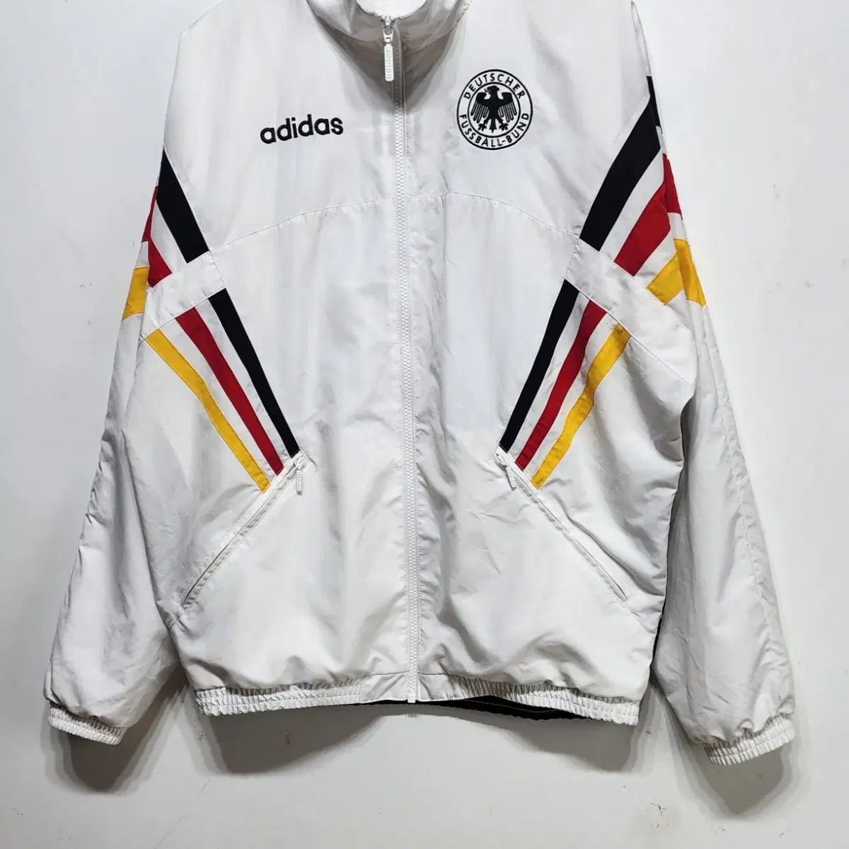 アディダス ADIDAS ドイツ 1996 ウーブン ジャケット アウター M