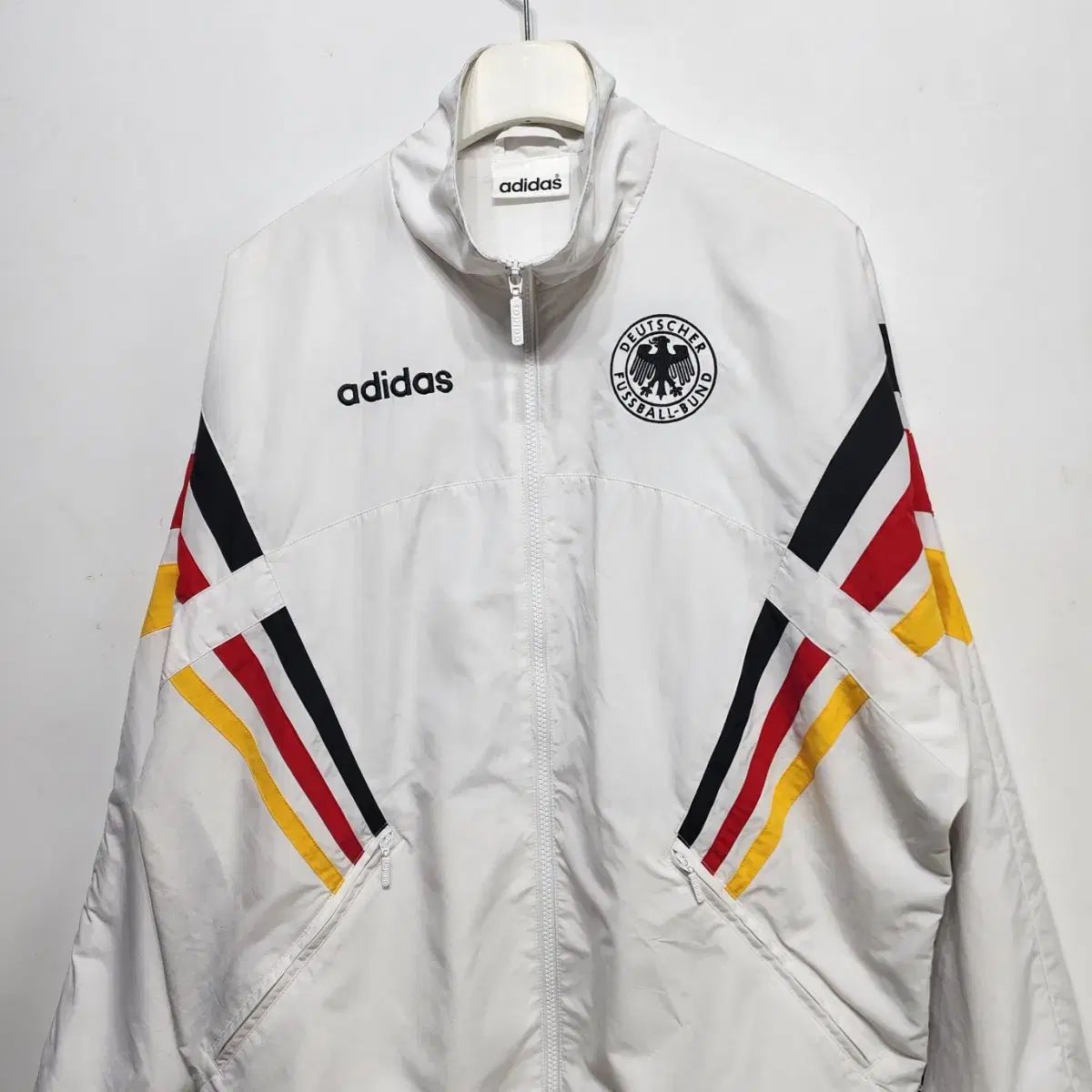 アディダス ADIDAS ドイツ 1996 ウーブン ジャケット アウター M
