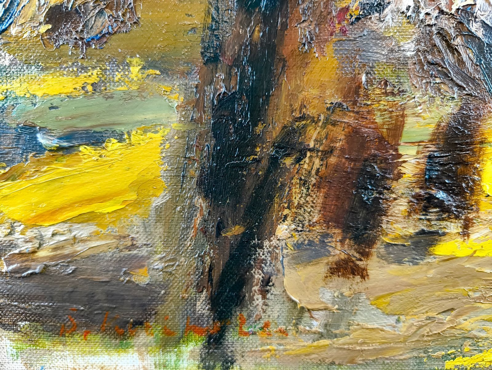 栗原信 「風景」 油絵・油彩画 絵画 - メルカリ