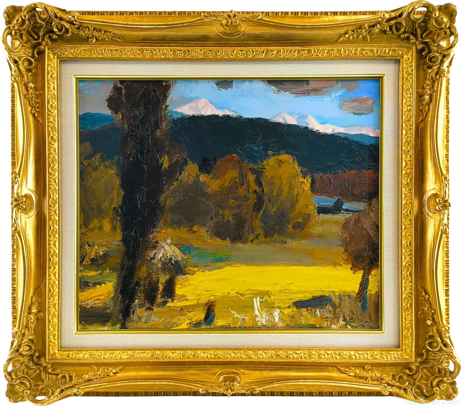 栗原信 「風景」 油絵・油彩画 絵画 - メルカリ